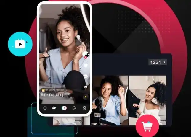 Bar chart comparing sample-to-publish ratios across TikTok Shop seller performance levels