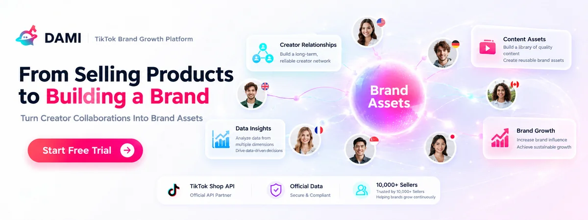 DAMI - Free TikTok Shop Creator Marketing Tool